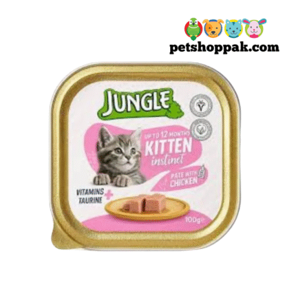 Jungle Patte Kitten Food Tray Chicken – 100 Gram