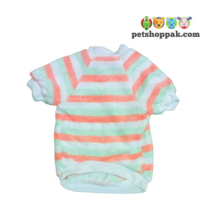 Pet Warm Strip Sweater