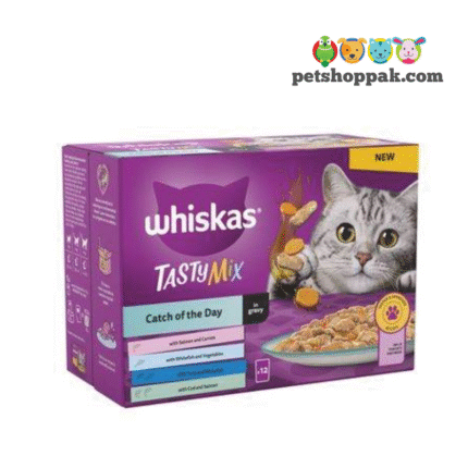 whiskas tastymix catch of the day in gravy