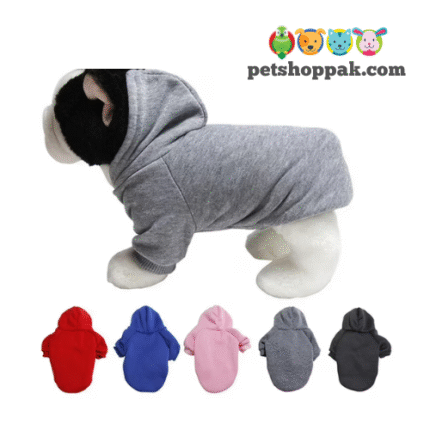 plain pet hoodies